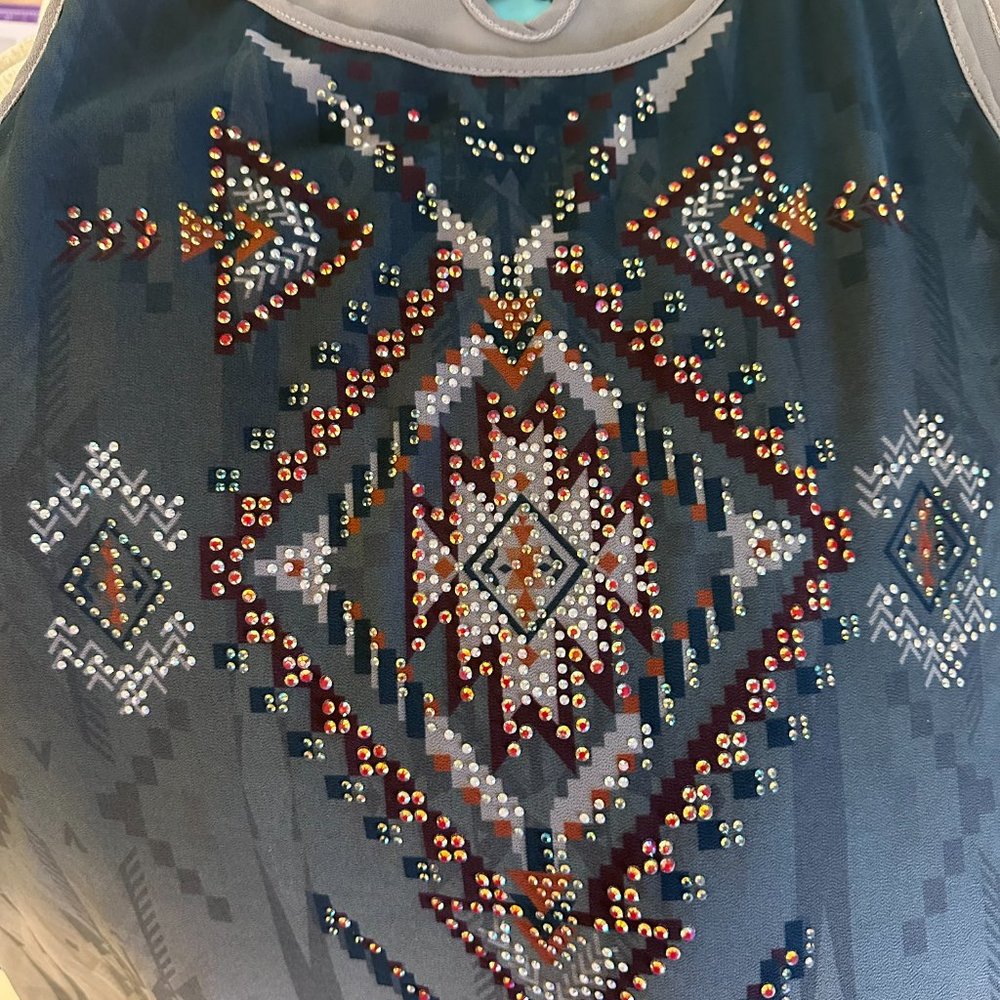 Western tank top